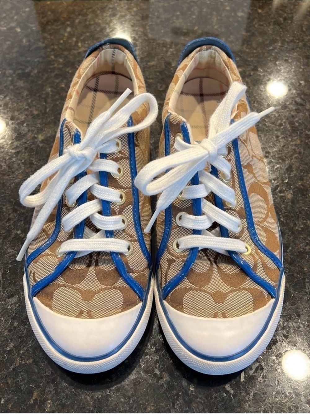 Coach Barret Signature Canvas Sneakers Shoes